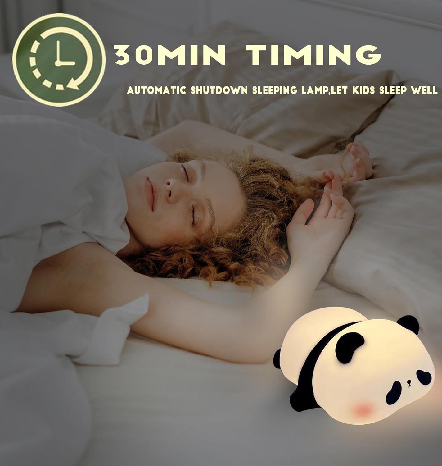 Panda Night Light | Adorable & Soothing Glow