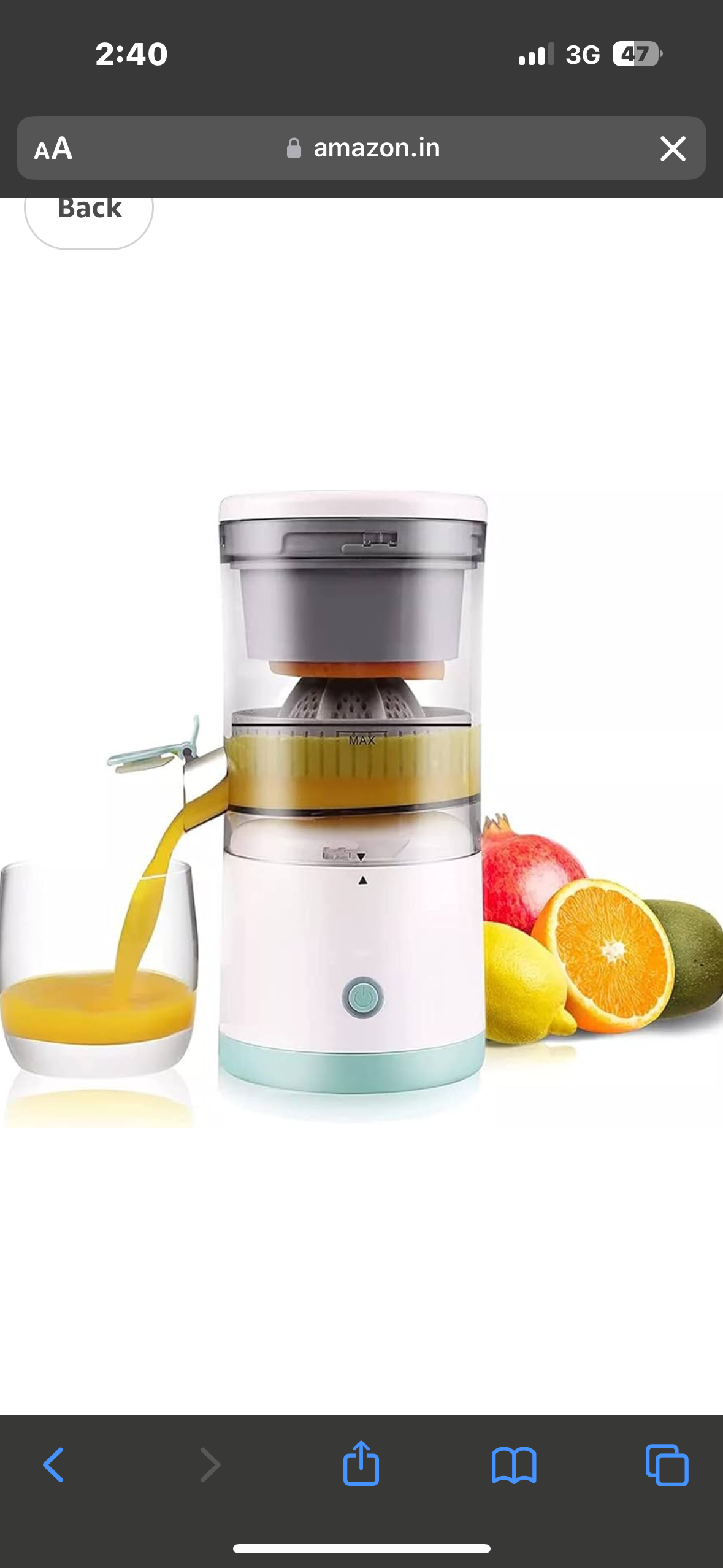 Electric Orange Juicer