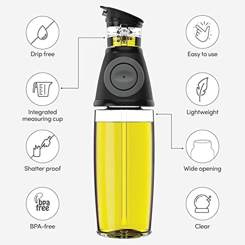 Precise Measuring Oil Bottle