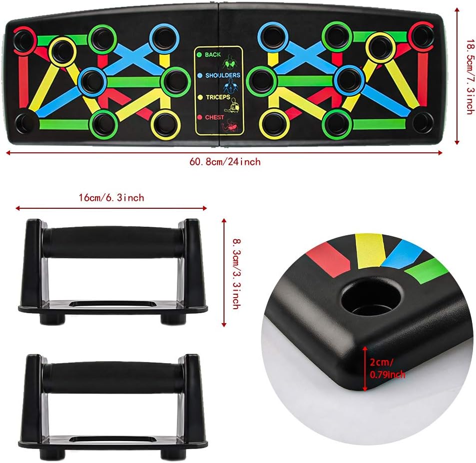 14-in-1 Bodybuilding Push-Up Board