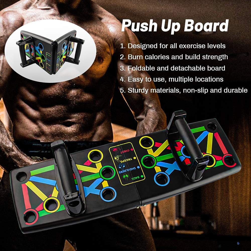 14-in-1 Bodybuilding Push-Up Board