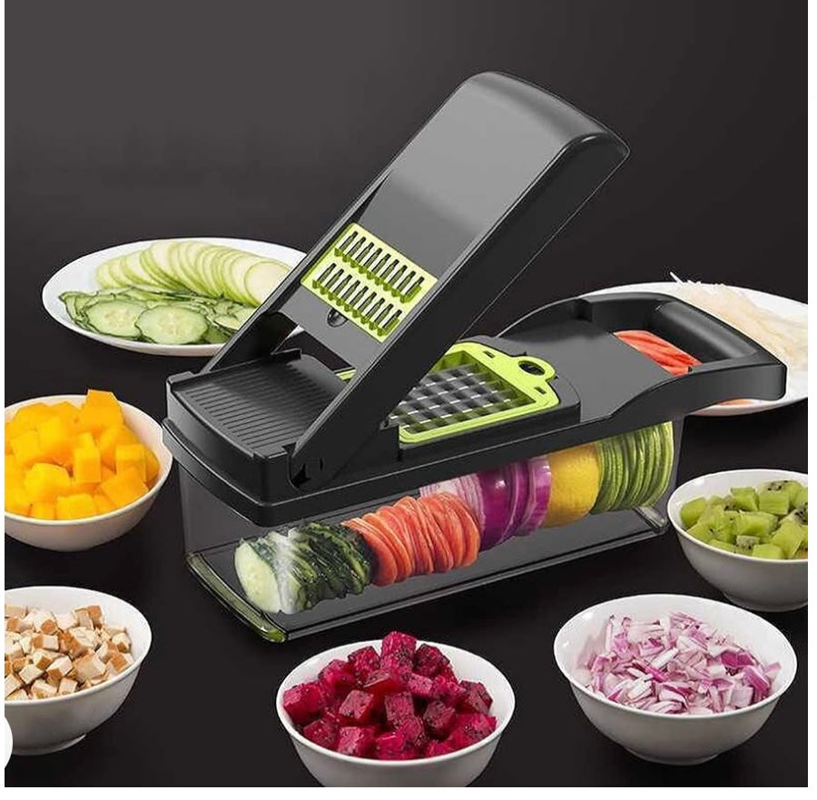 Vegetable Chopper Dicer Cutter | 14-in-1