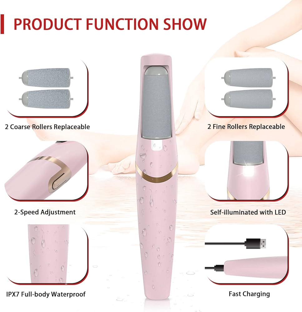 Multifunctional Dual-SpeedCallus Remover