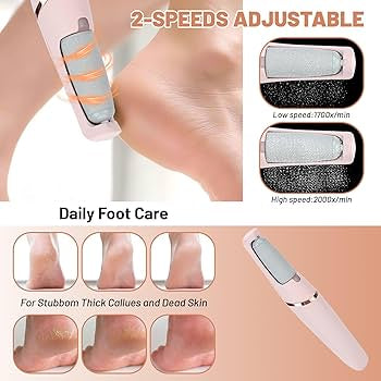 Multifunctional Dual-SpeedCallus Remover