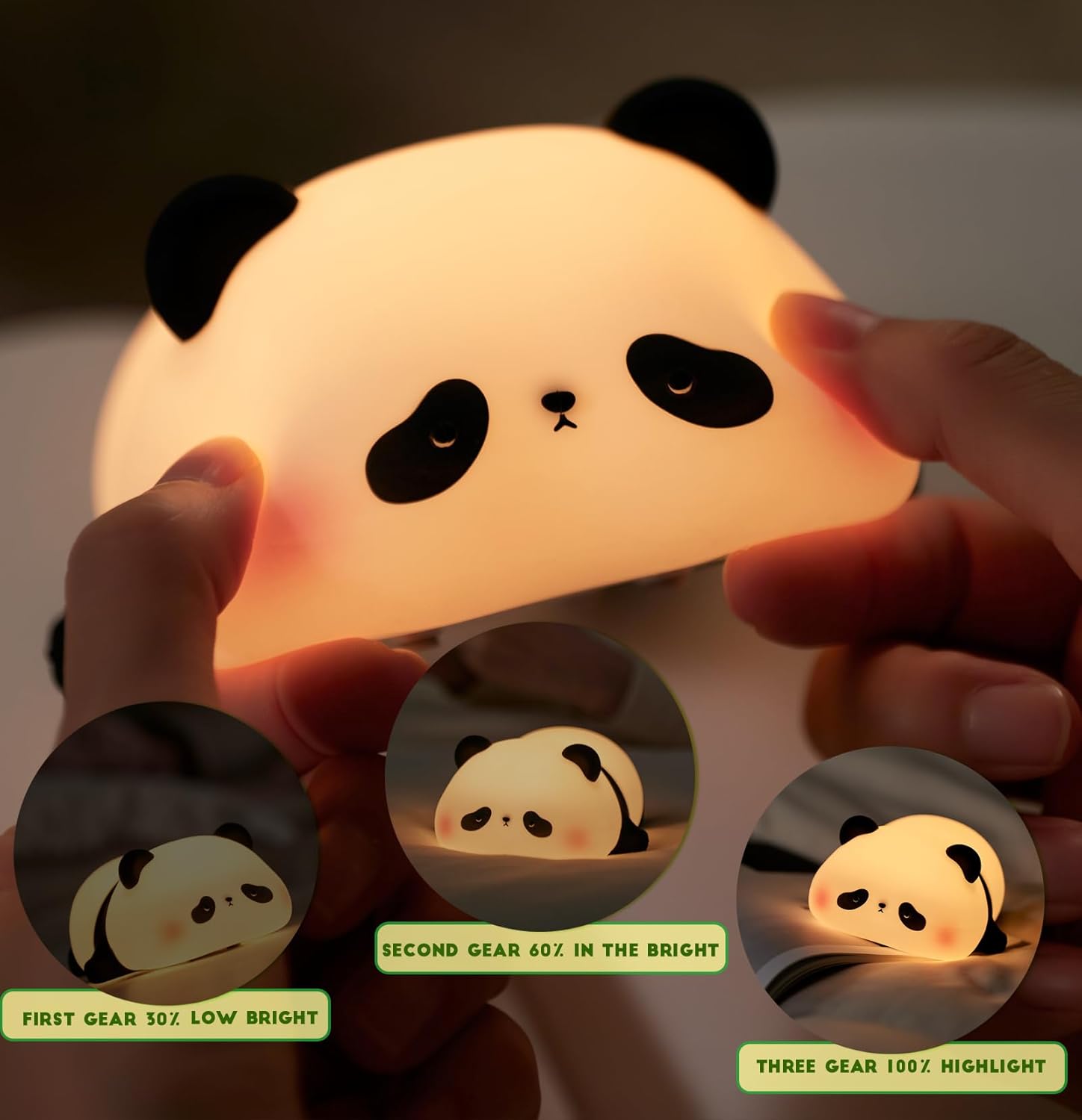 Panda Night Light | Adorable & Soothing Glow